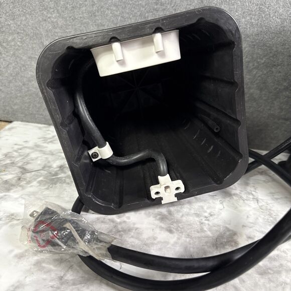 Set of 4 Intertek Black  Bed Risers with Power Outlets & USB Ports, 8", READ** - Picture 4 of 4